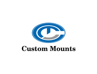 Custom Mounts logo design by sodimejo