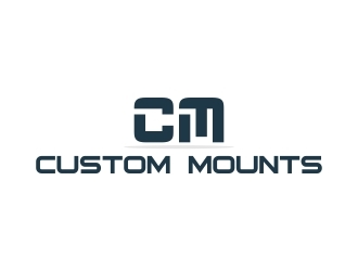 Custom Mounts logo design by naldart