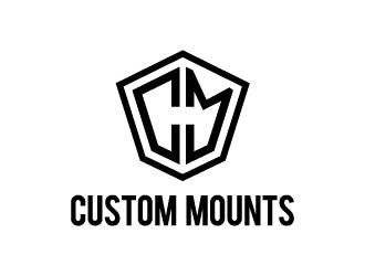 Custom Mounts logo design by maserik