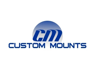 Custom Mounts logo design by naldart