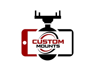 Custom Mounts logo design by Erasedink