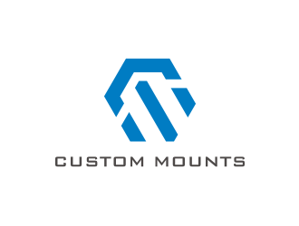 Custom Mounts logo design by asyqh