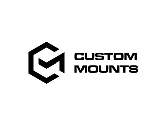 Custom Mounts logo design by asyqh