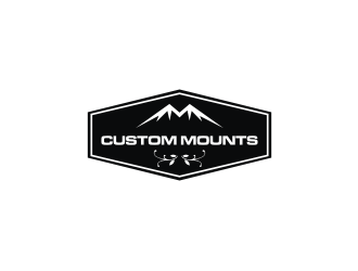 Custom Mounts logo design by Adundas