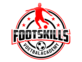 FootSkills Voetbalacademy logo design by haze