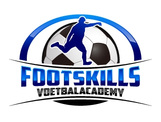 FootSkills Voetbalacademy logo design by uttam