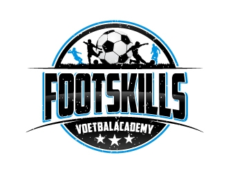 FootSkills Voetbalacademy logo design by JJlcool