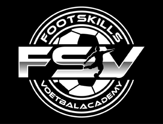 FootSkills Voetbalacademy logo design by MAXR