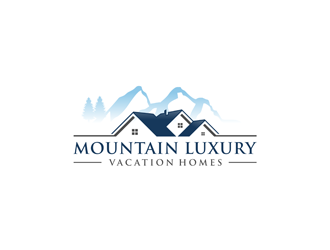 Mountain Luxury Vacation Homes logo design by ndaru
