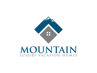 Mountain Luxury Vacation Homes logo design by p0peye