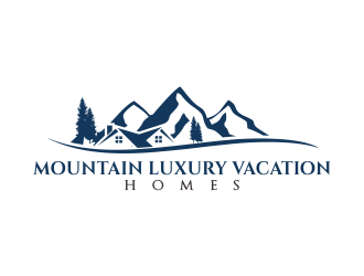 Mountain Luxury Vacation Homes logo design by Greenlight