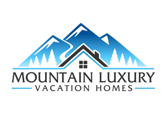 Mountain Luxury Vacation Homes logo design by megalogos