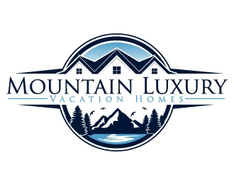 Mountain Luxury Vacation Homes logo design by ElonStark
