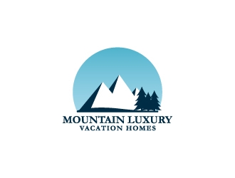 Mountain Luxury Vacation Homes logo design by budbud1