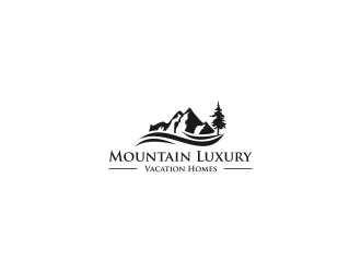 Mountain Luxury Vacation Homes logo design by haidar