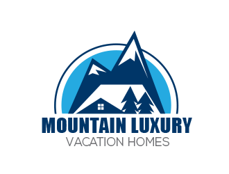 Mountain Luxury Vacation Homes logo design by AdenDesign