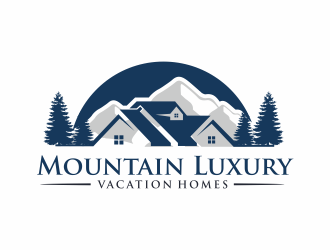 Mountain Luxury Vacation Homes logo design by ammad