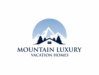 Mountain Luxury Vacation Homes logo design by luckyprasetyo