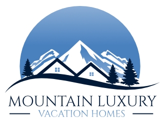 Mountain Luxury Vacation Homes logo design by Pram