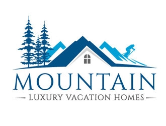 Mountain Luxury Vacation Homes logo design by logoguy