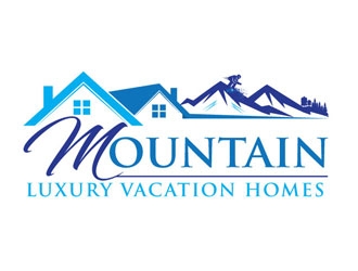 Mountain Luxury Vacation Homes logo design by logoguy