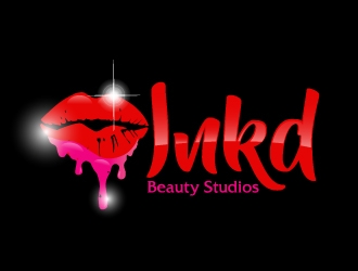 inkd Beauty Studios logo design by ElonStark