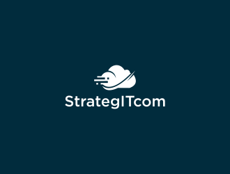 StrategITcom logo design by kaylee