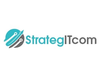 StrategITcom logo design by shravya