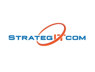 StrategITcom logo design by d1ckhauz