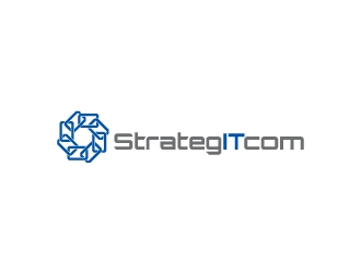 StrategITcom logo design by josephope