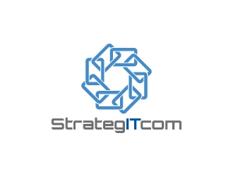 StrategITcom logo design by josephope
