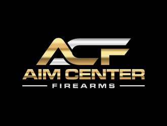 Aim Center Firearms logo design by p0peye