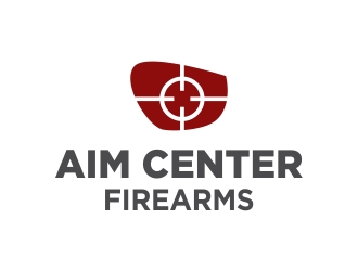 Aim Center Firearms logo design by cikiyunn