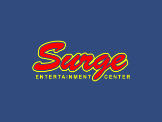 Surge Entertainment Center  logo design by perf8symmetry
