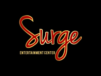 Surge Entertainment Center  logo design by Creativeminds