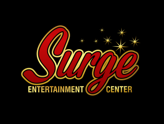 Surge Entertainment Center  logo design by agus