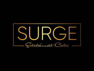 Surge Entertainment Center  logo design by qqdesigns