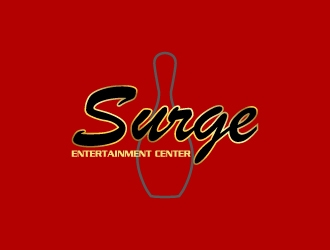 Surge Entertainment Center  logo design by Creativeminds