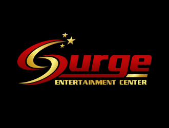 Surge Entertainment Center  logo design by agus