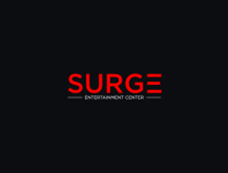 Surge Entertainment Center  logo design by EkoBooM