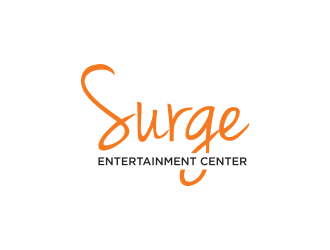 Surge Entertainment Center  logo design by ammad