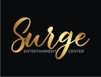 Surge Entertainment Center  logo design by agil