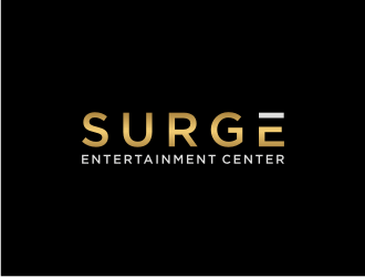 Surge Entertainment Center  logo design by asyqh