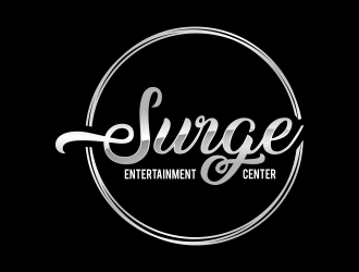 Surge Entertainment Center  logo design by IrvanB