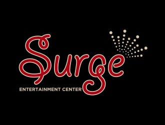 Surge Entertainment Center  logo design by santrie