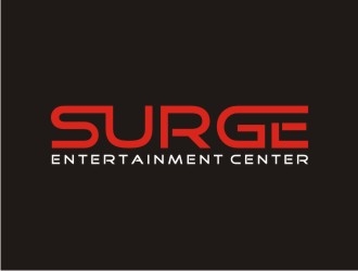 Surge Entertainment Center  logo design by sabyan