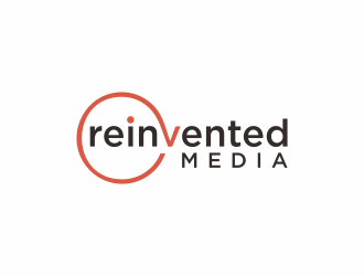 reinvented media logo design by checx