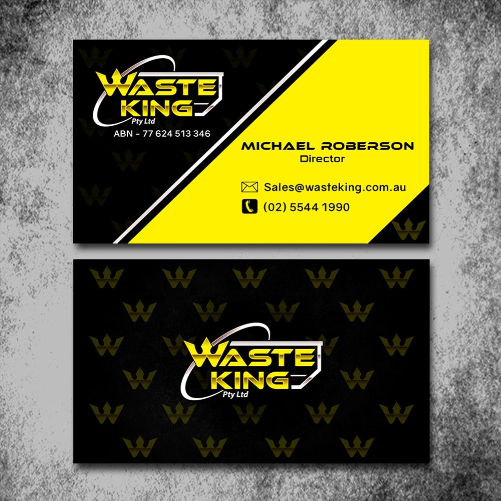Waste King Pty Ltd logo design by arwin21