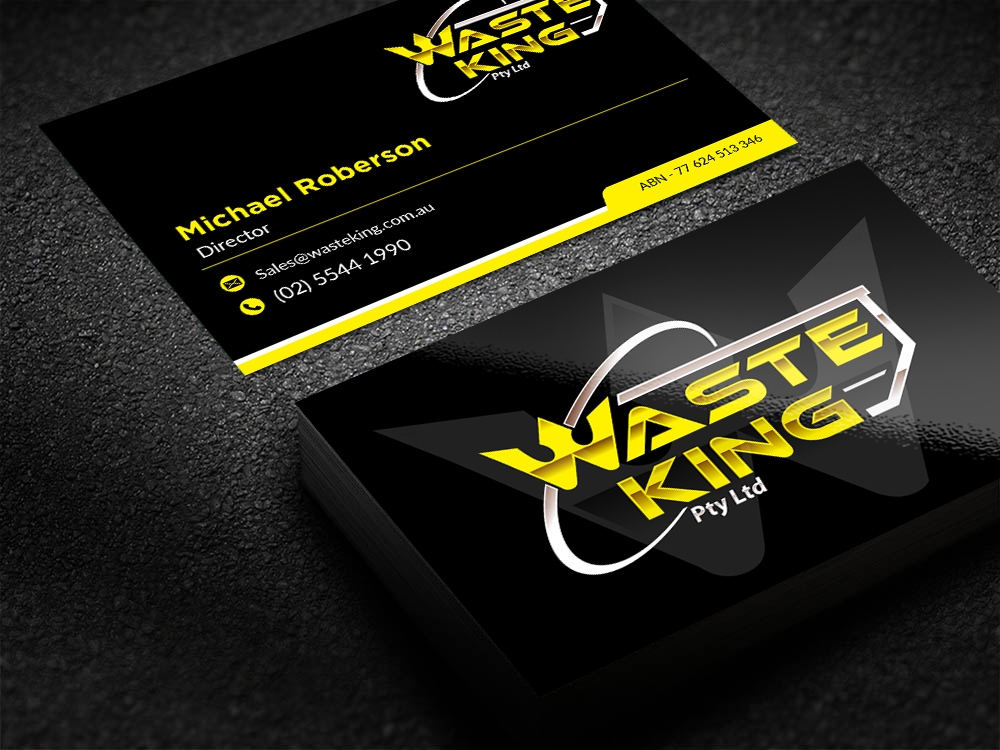 Waste King Pty Ltd logo design by mattlyn