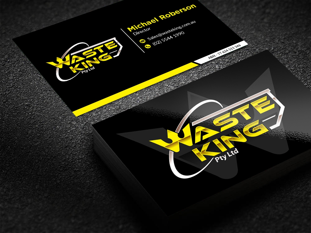 Waste King Pty Ltd logo design by mattlyn